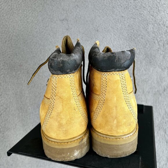 Vintage SKETCHERS Water Proof Work Boots Womens Size 8 Men's size 6.5 Tan Beige - Picture 2 of 7